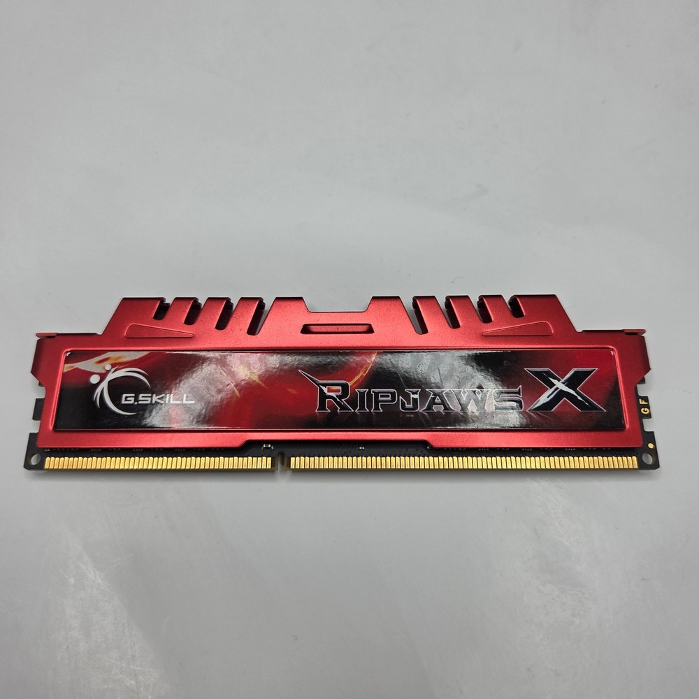 G.Skill Ripjaws X 4GB DDR3 1600 PC3-12800 Desktop RAM Red F3-12800CL9D-8GBXL